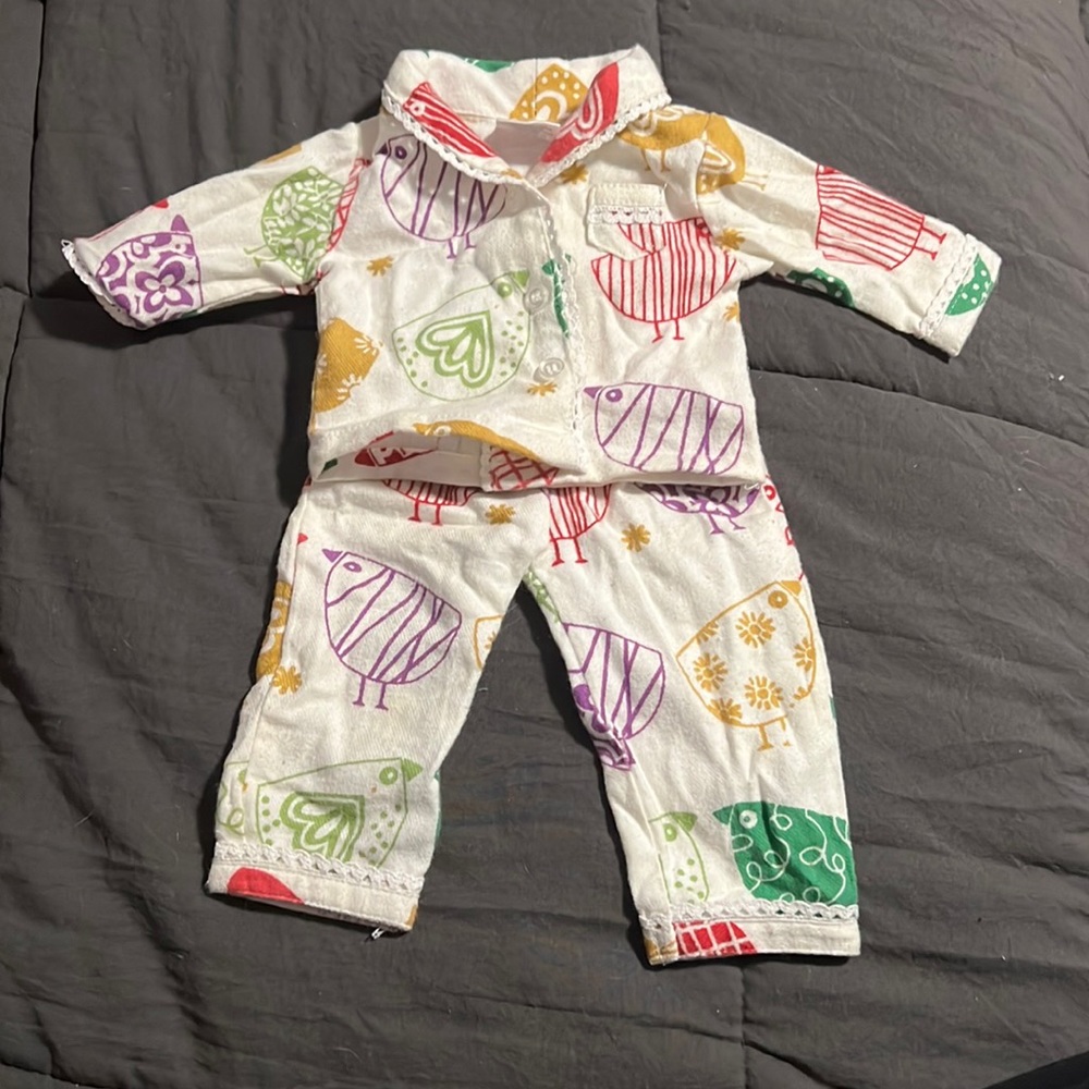 American girl doll pajama
